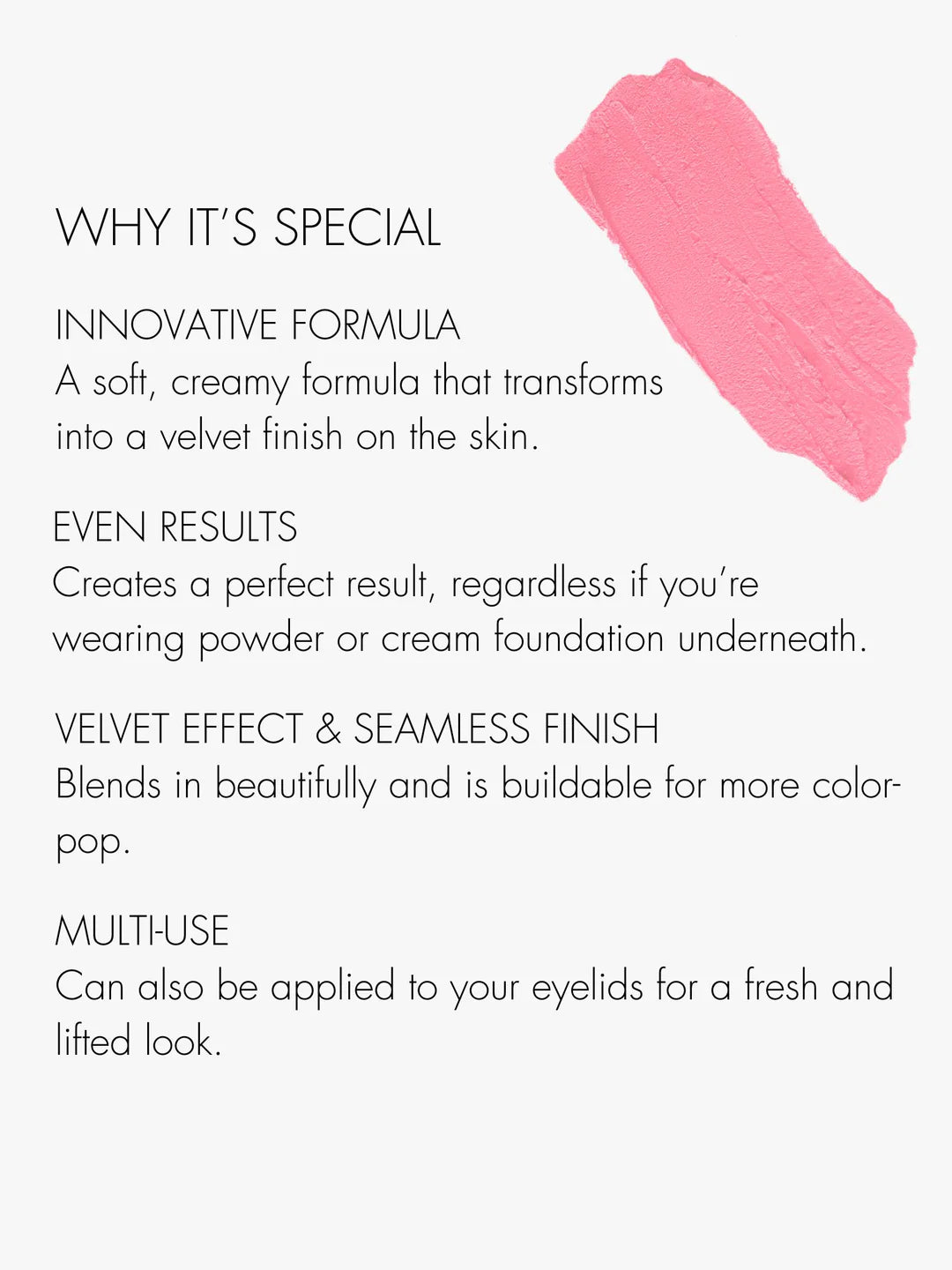 Air blush cream doll face