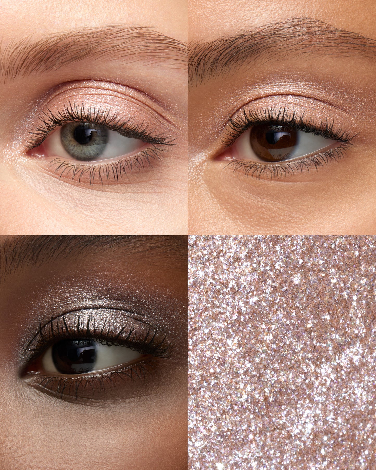 Shimmer glow eyeshadow - 53 Rose gold