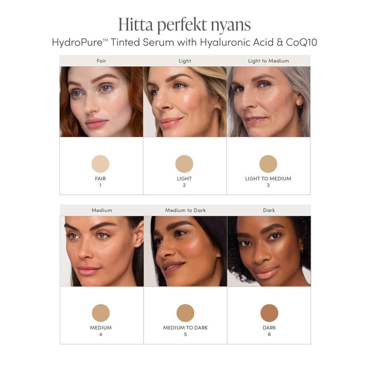 HydroPure Tinted Serum - Fair 1