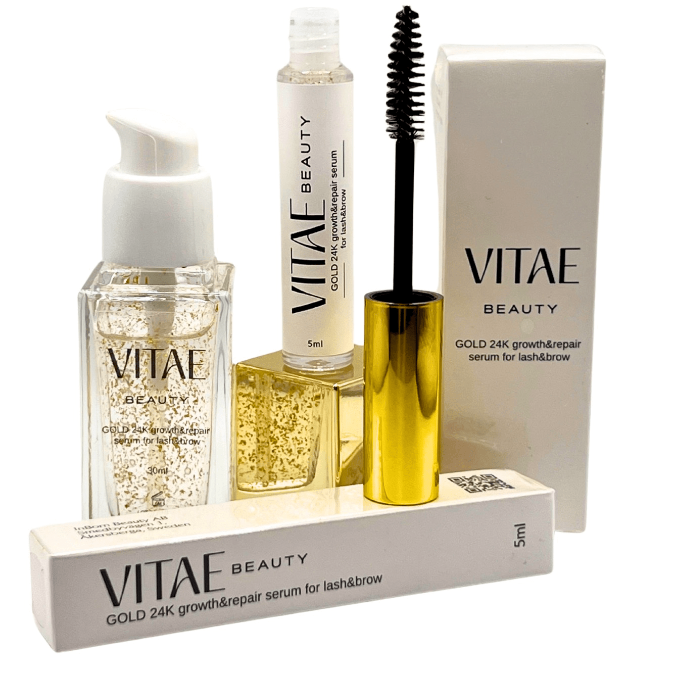 24K GOLD Serum för ögonfransar och ögonbryn