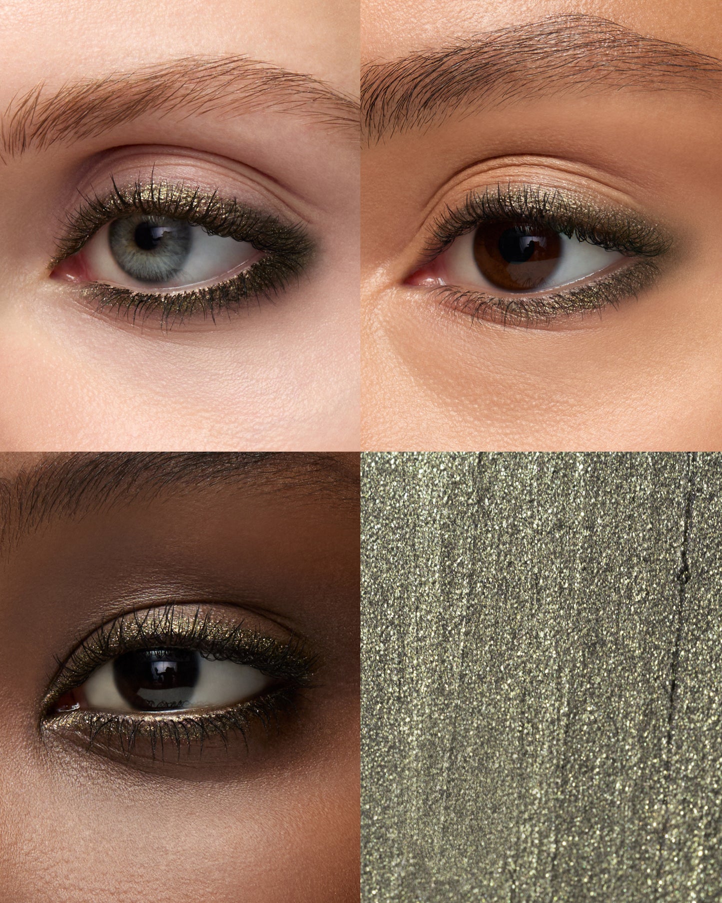 Creamy line eyeliner - 107 Forest chrome