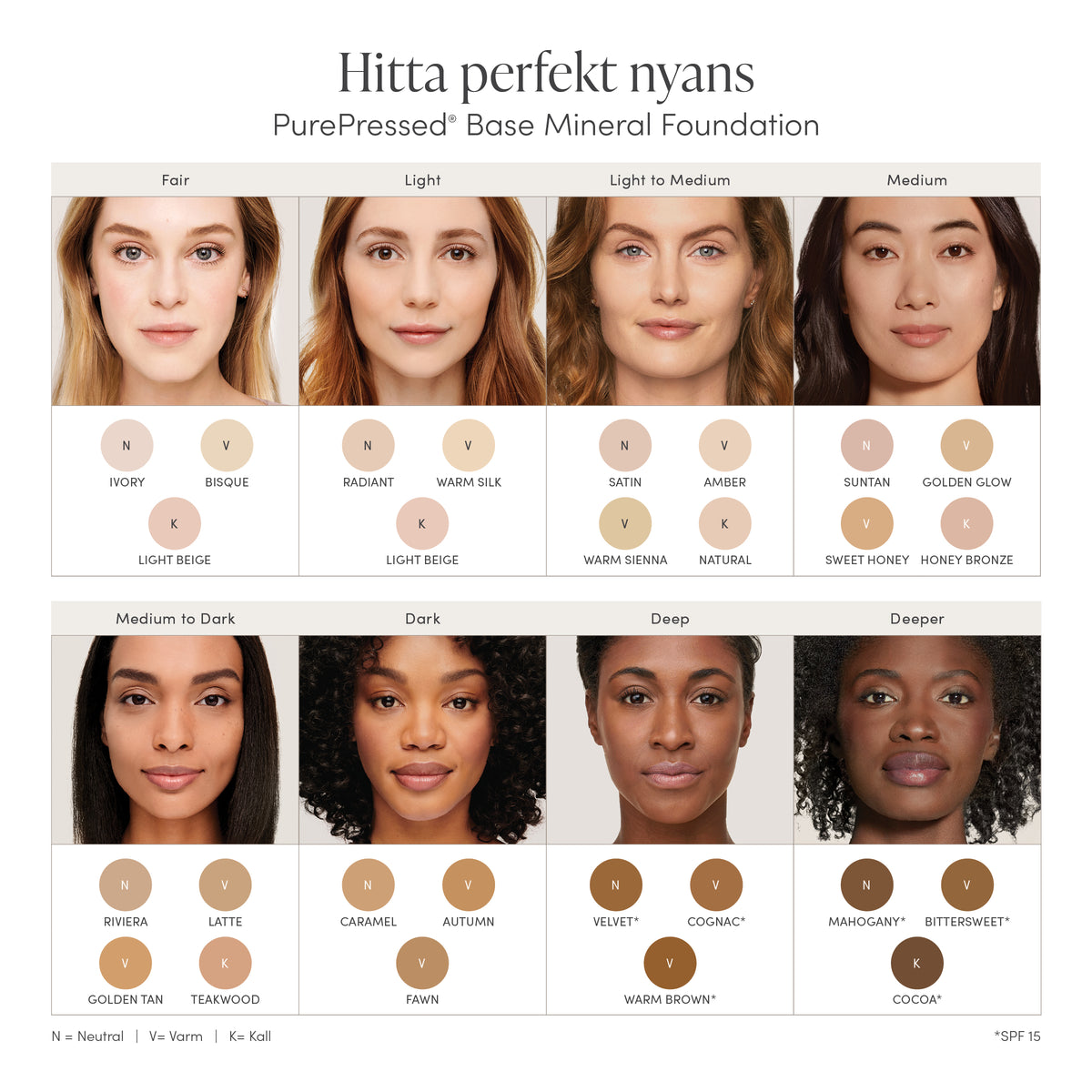 PurePressed Base Mineral Foundation Refill - Autumn