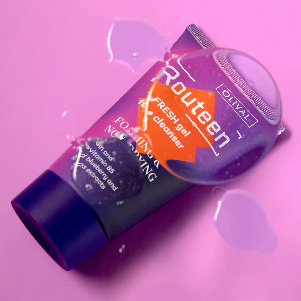 Routeen reFRESH gel face cleanser