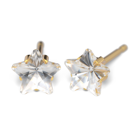 Cubic zirkon stjärnor 5 mm