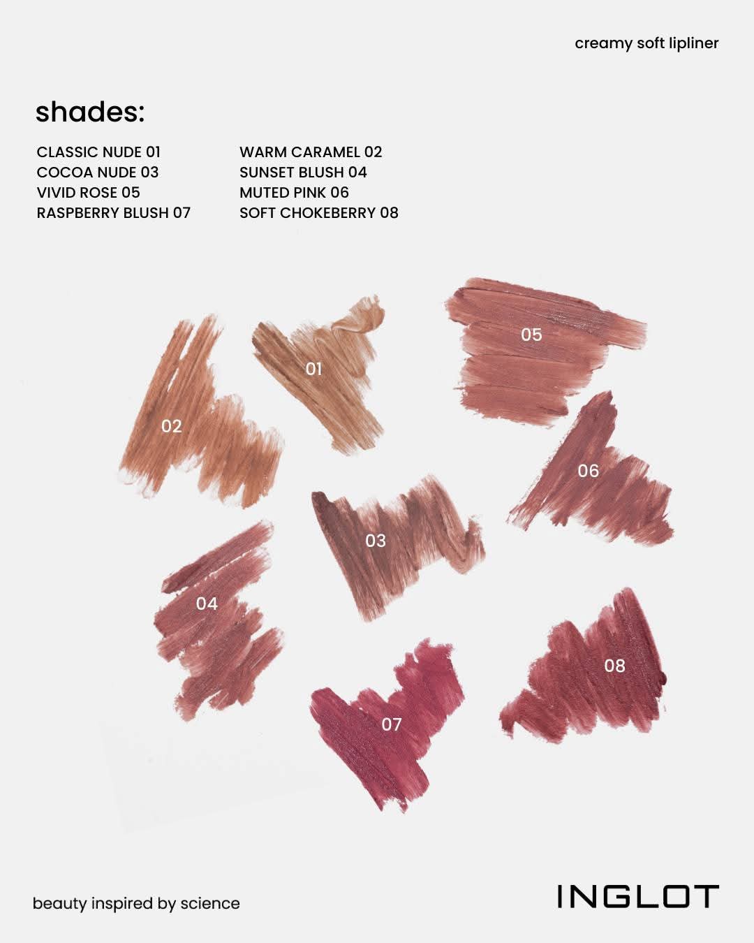 Creamy soft lipliner - hela kollektionen