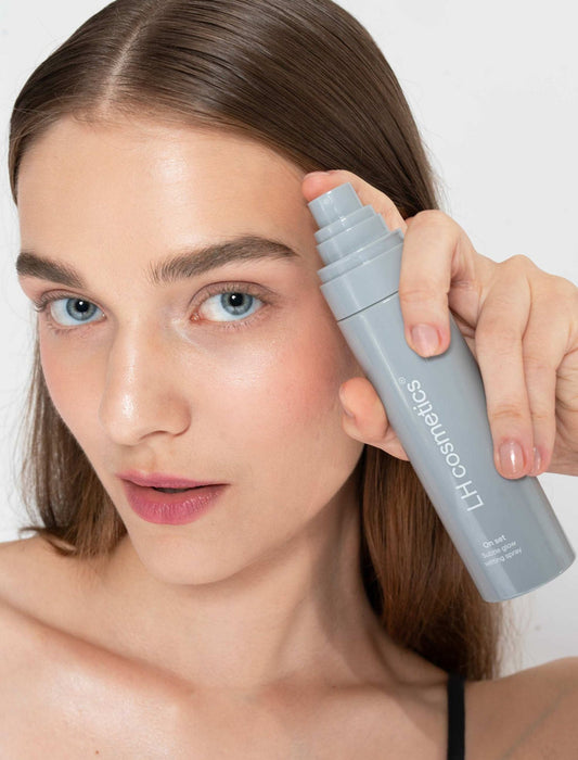 On set - subtle glow settingspray