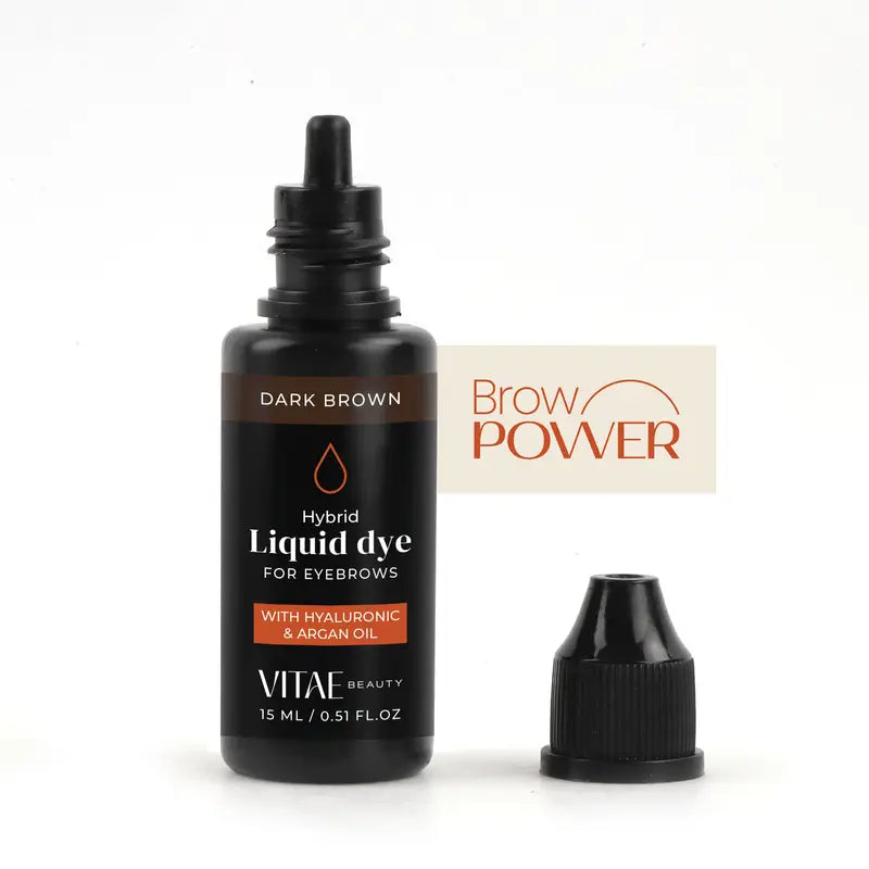 Brow Power Liquid Hybrid Dye - Dark brown